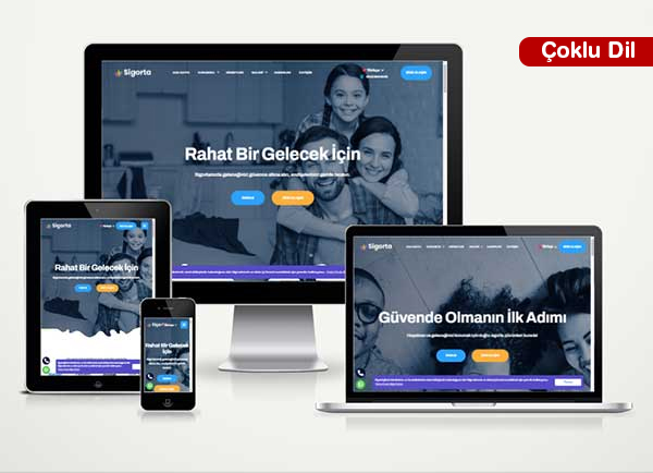 Sigorta Firması Web Sitesi Paketi Coverage
